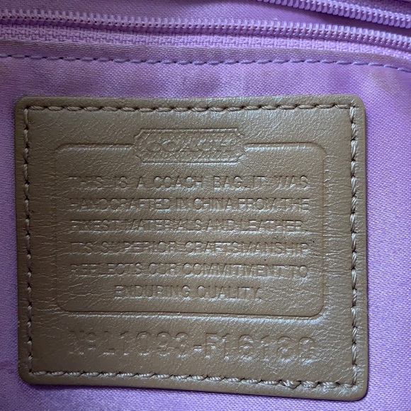 Vintage coach bag - Picture 8 of 8